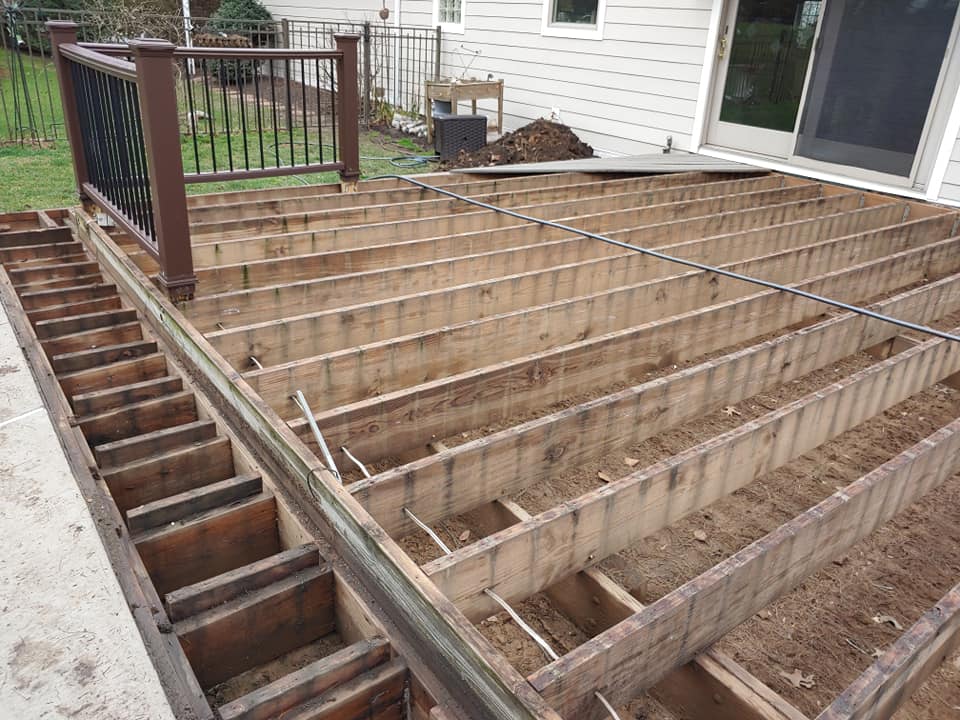 KPI deck framing 2 Our deck framing services include repairs and upgrades.