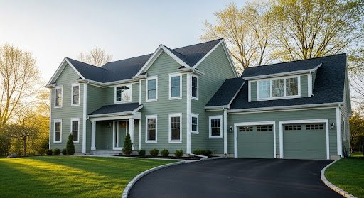 Full exterior remodel on a Montgomery County PA home by KPI Jr Exteriors