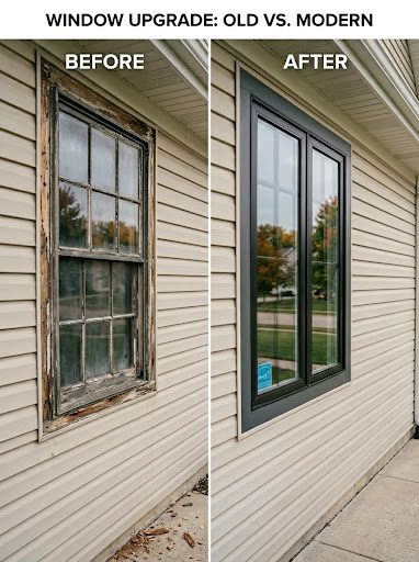  before and after window replacement