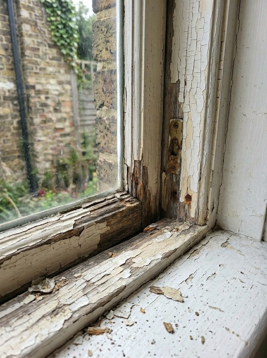 broken or drafty window